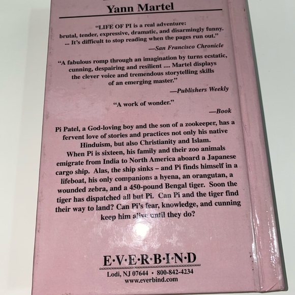 ⭐️💸Life of Pi a Novel - Picture 2 of 2